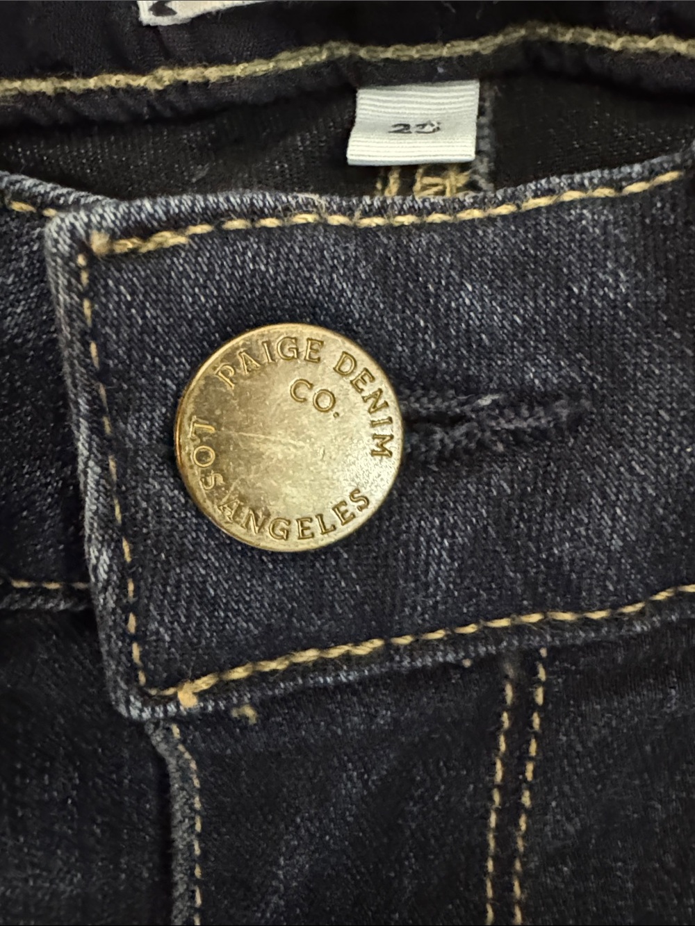 Paige Skyline Boot Petite Jeans Size 25 - Picture 3 of 16